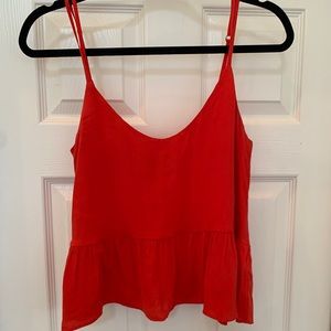 Top shop ruffle tank